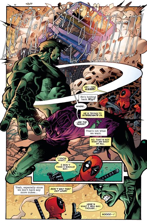 Hulk Vs Deadpool Comic