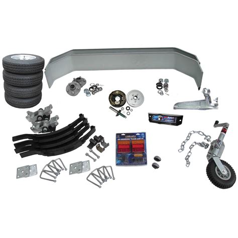 Cm Trailer Tandem Axle Trailer Kit Electric Braked 2000kg 13