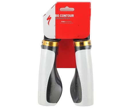 Specialized Body Geometry Contour Xl Locking Grips Whiteblack