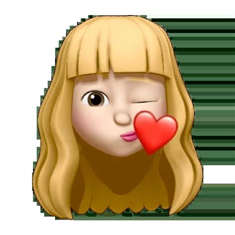Blonde Stickers For WhatsApp
