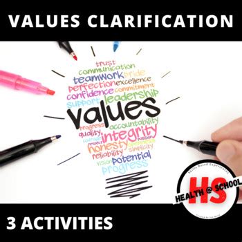 values clarification activities  health  school  jen mead tpt