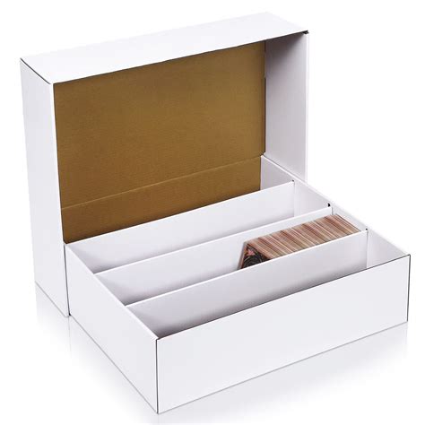 Buy Baseball Card Box Cardboard Storage Box Sports Card Box With