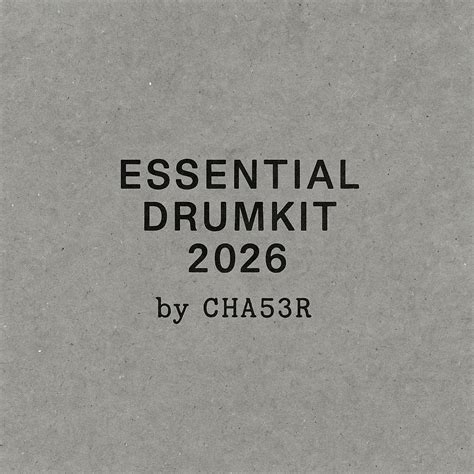 essentials drum kit  char