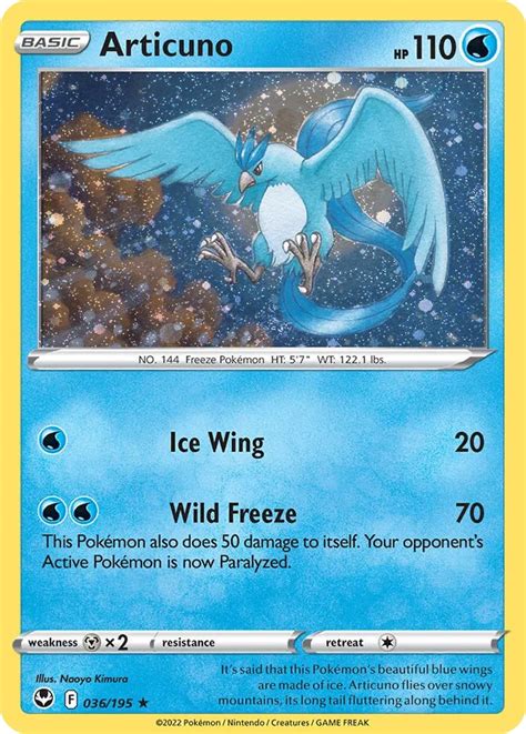 Articuno Cosmos Holo Miscellaneous Cards Products Pokemon