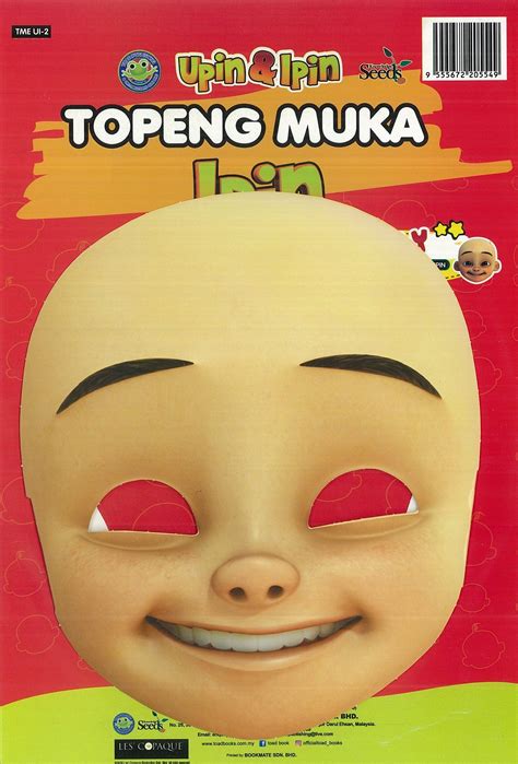Kanak Kanak Prasekolah Preschool Kid Upin Ipin Topeng Muka Diy