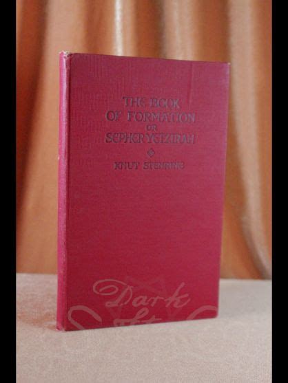 The Book of Formation or Sepher Yetzirah (1923) - Dark Star Magick