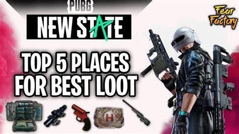 Top Best Loot Places In Troi Map Pubg New State Best Loot