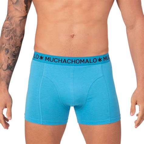 Muchachomalo Solid Boxers Heren 3 Pack Plutosport