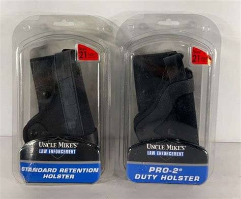 Uncle Mikes Law Enforcement Standard Retention Holster And Pro 2 Duty