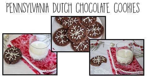 Pennsylvania Dutch Chocolate Cookies • Nourish and Nestle