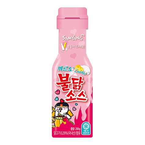 Buy Samyang Buldak Hot Chicken Flavour Sauce Carbonara G Korean Supermarket Online Uk