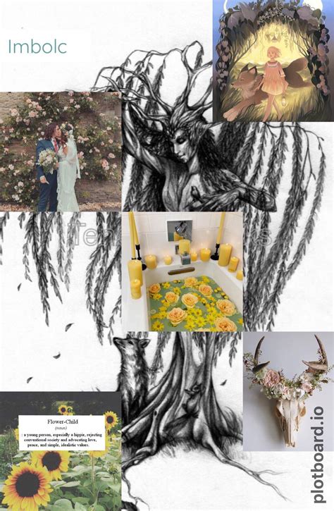 Imbolc Moodboard 🌼💜 Pagans And Witches Amino