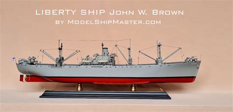 Liberty Ship Model Authentic And Beautiful