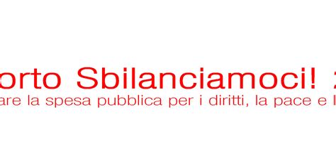 Presentata A Roma La Nuova Contromanovra Della Campagna Sbilanciamoci