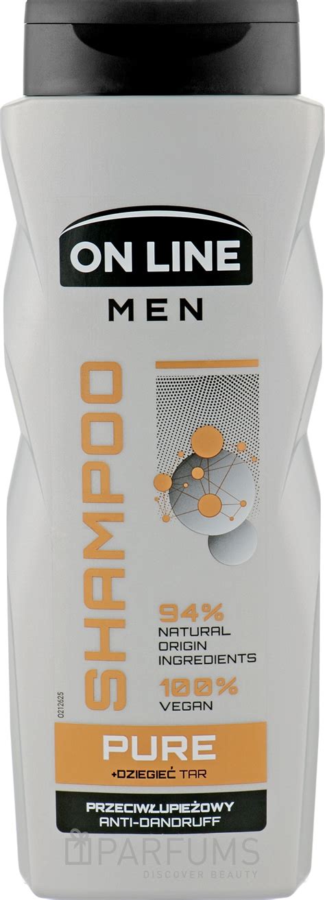 Дегтярный шампунь против перхоти для мужчин - On Line Men Pure Shampoo ...