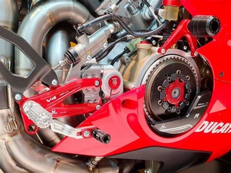 Pe Pr Cnc Racing Pramac Edition Adjustable Rearsets Ducati Panigale