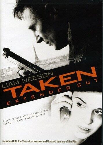 Taken Extended Cut Liam Neeson Dvd 24543553526 Ebay