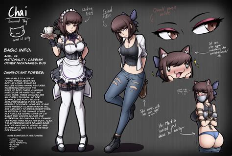 Rule 34 Bondage Character Sheet Magnolia Baillon Maid Uniform Rope