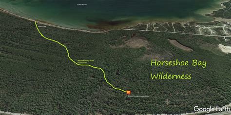 Horseshoe Bay Wilderness 50 Miles D510 Dwhike