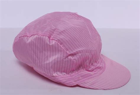 Cleanroom Work Esd Anti Static Stripe Dust Free Working Cap China