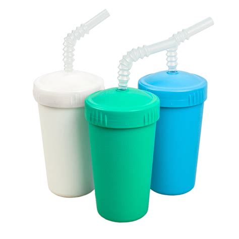 Re-Play Made in USA 3pk Straw Cups with Reversable Straw for Easy Baby ...