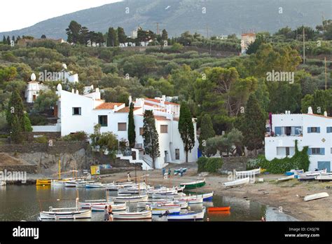 House Museum Of Salvador Dali In Port Lligat Cadaques Spain Stock