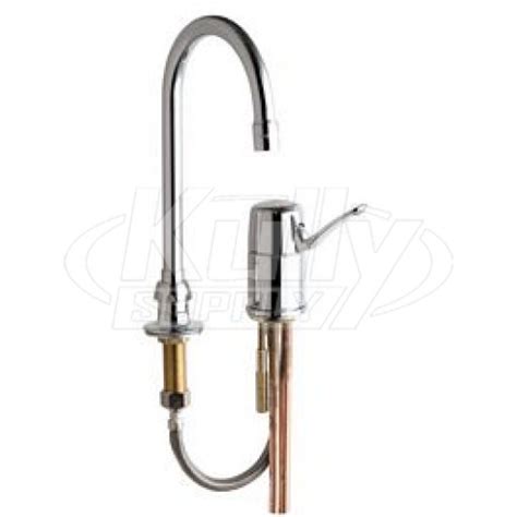 Chicago E Abcp Single Lever Hot And Cold Water Mixing Sink Faucet Kullysupply