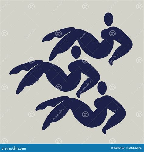 Vector Hand Drawn Flat Illustration Of Naked Woman Isolated Creative Minimalistic Artwork Stock