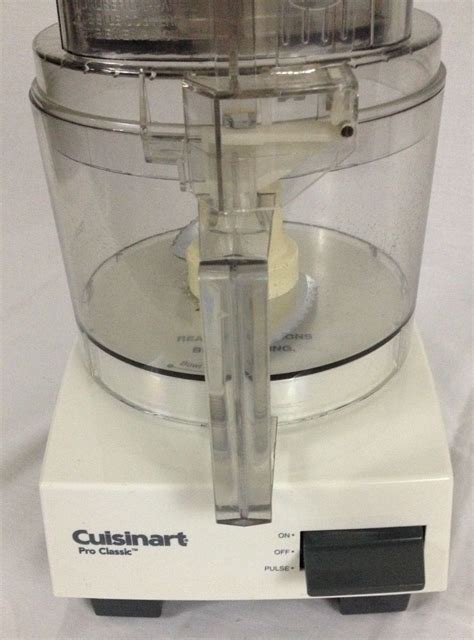 Cuisinart Pro Classic Food Processor White Dlc 10s Tx Type 25 With New Blade Food Processors