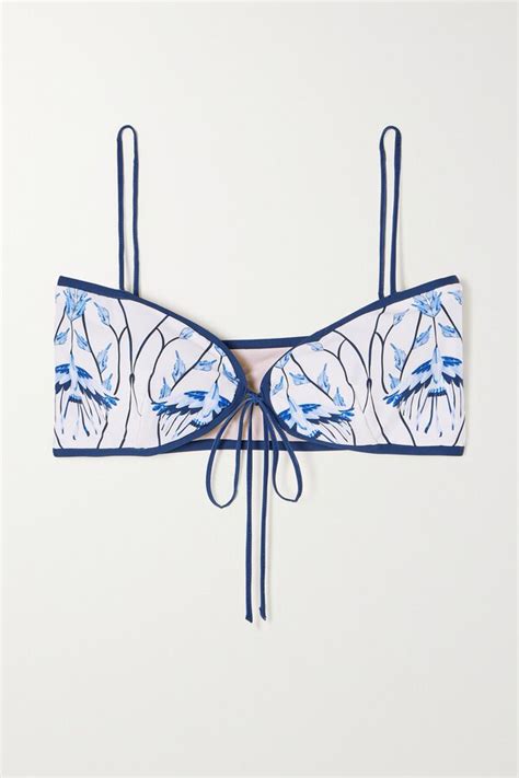 Agua Bendita Lauren Vitreo Bikini Top Multi Editorialist