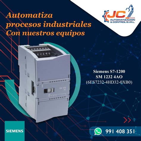 M Dulos De Entradas Salidas Anal Gicas Jc Automatizaci N Control