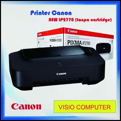 Jual Printer Canon Ip2770 Tanpa Tinta Dan Cartridge Kosongan Shopee