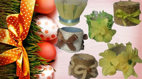 DIY: Подставки для пасхальных яиц - YouTube