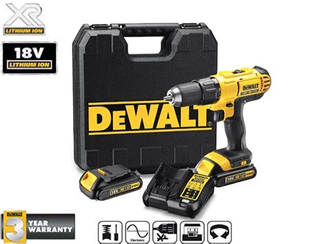 Акумулаторен винтоверт - бормашина DeWalt DCD771C2 - 18V/1.3Ah Li-Ion ...