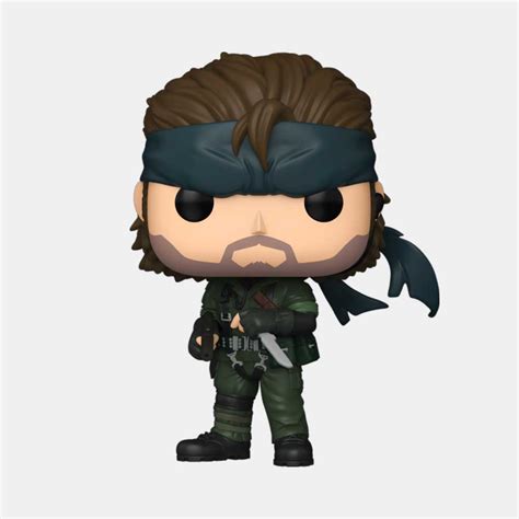 FUNKO POP GAMES METAL GEAR SOLID SNAKE EATER NAKED SNAKE TEMPLO