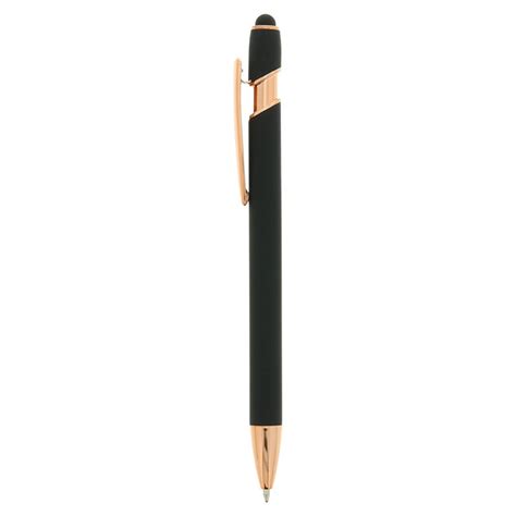 Ellipse Softy Rose Gold Stylus Pen Engraved Totally Promotional