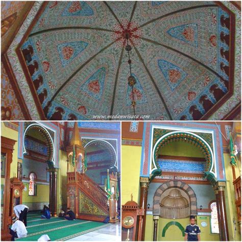 Masjid Azizi Saksi Sejarah Kesultanan Langkat Medan Wisata Travel