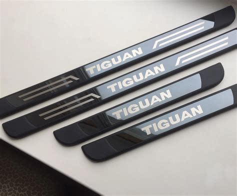 ᐉ Накладки на пороги Volkswagen Tiguan 2 AB1976 в наличии по цене 1 755 ...