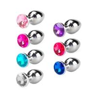 Plug Anal Joia em Aço Inoxidável Adicione Luxo ao seu Prazer