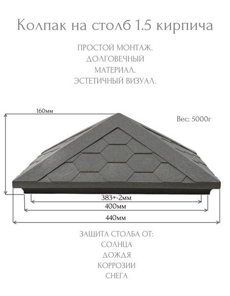 Композит 54 Аксессуар для забора и ворот - купить с доставкой по ...