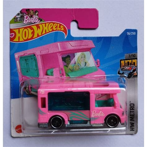Hot Wheels Barbie Dream Camper Carrinho Da Barbie Shopee Brasil