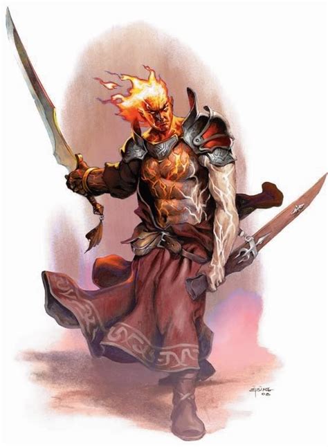 Fire Genasi Fighter