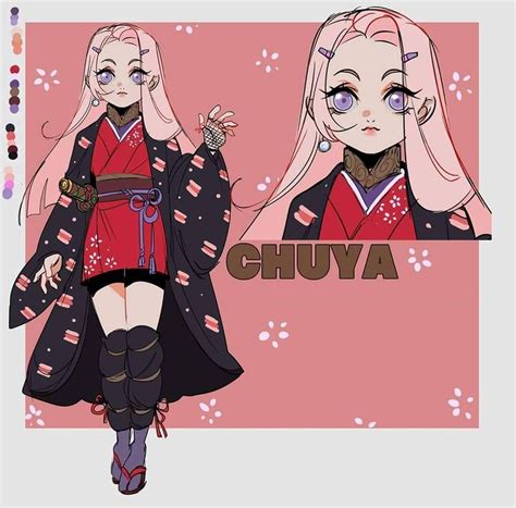 Kny Au Oc Chuya Amari By Mamimi 07 On Deviantart Personajes De