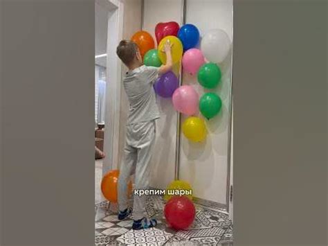 🎈ШАРИКОВЫЙ тир😂👍 #семейныйблог #cutebaby #развитие - YouTube