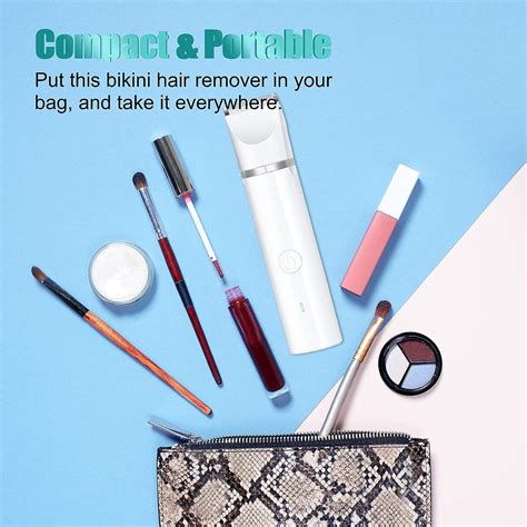 Waterproof In Electric Bikini Trimmer For Women Rechargeable Razor With Hair Trimmer