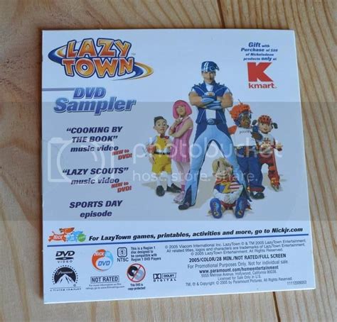 NEW Lazy Town DVD Sampler Kmart Promo Sealed RARE | eBay