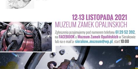 Warsztaty Komiksowe Z Paw Em Piechnikiem Muzeum Zamek Opali Skich W