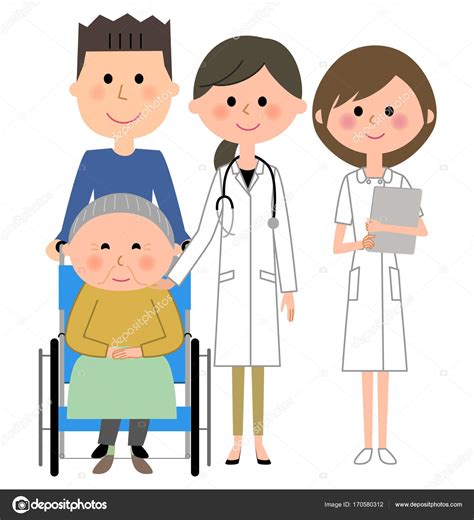 Doctor Nurse And Patient Stock Illustration By ©studiolaut 170580312