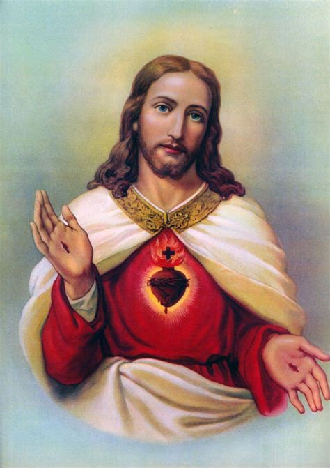 Sacred Heart of Jesus Christ (Coeur Sacre-Jesus) - Christian Art ...