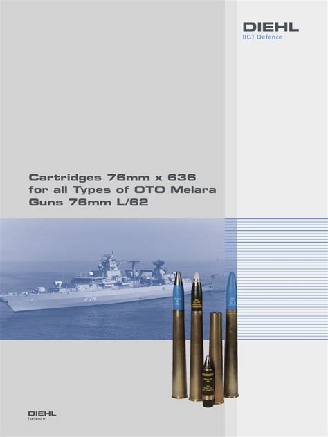 Cartridges 76mm X 636 For All Types Of Oto Melara Guns 76mm L62 Pdf